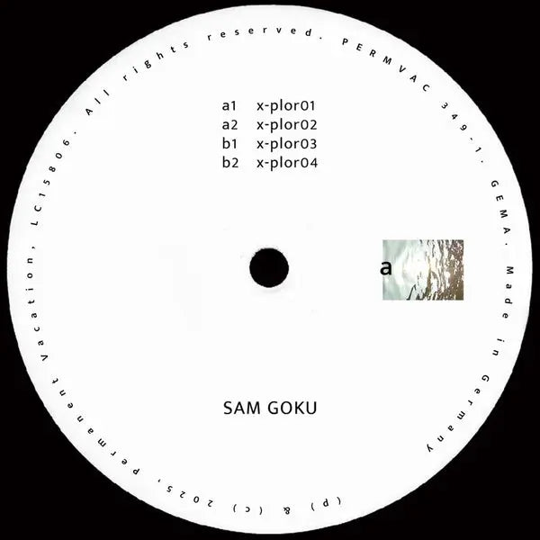 Sam Goku - Explorations (New Vinyl)