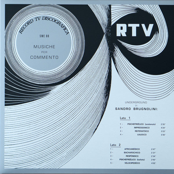 Sandro Brugnolini - Underground (New Vinyl)