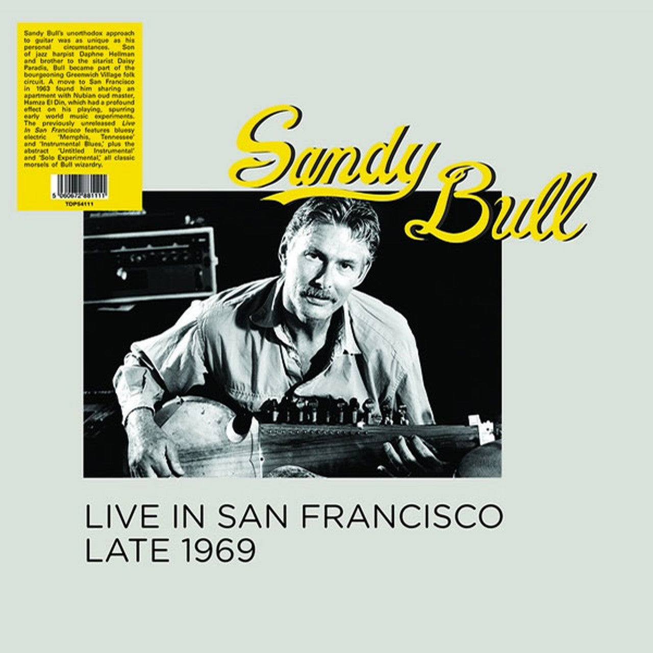 Sandy Bull - Live in San Francisco, Late 1969 (New Vinyl)