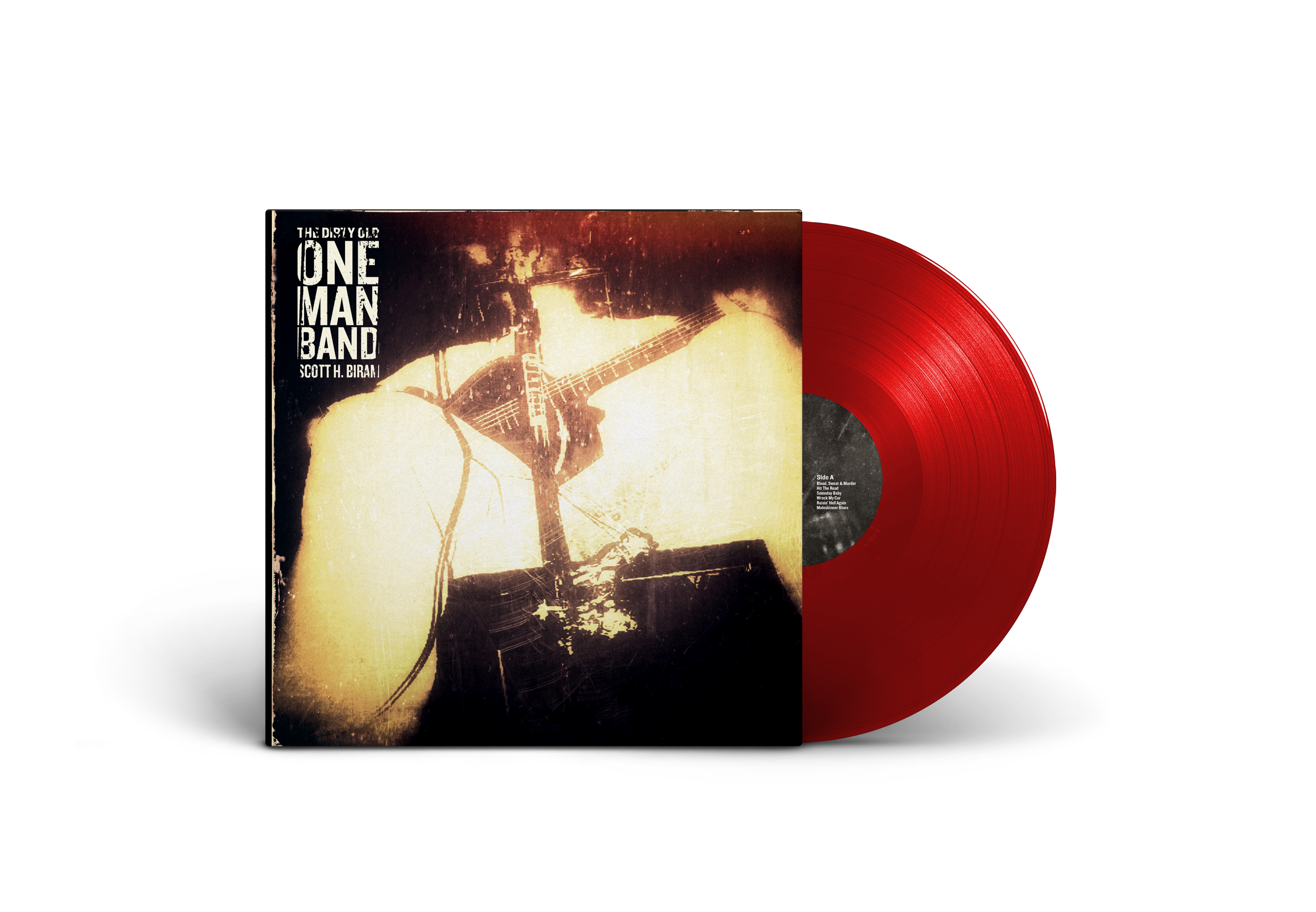 Scott H. Biram - Dirty Old One Man Band (Red Vinyl) (New Vinyl)