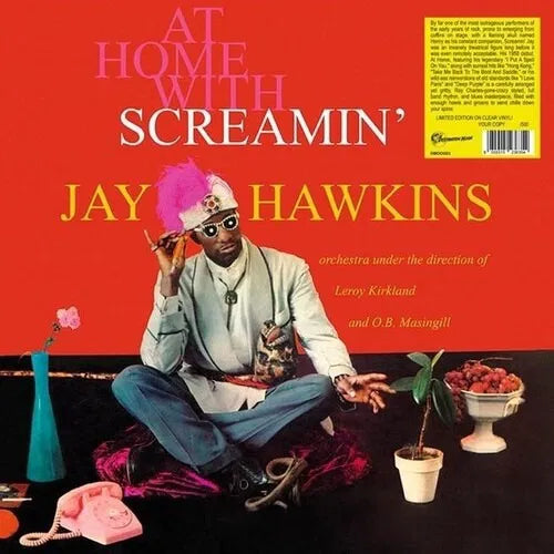 Screamin' Jay Hawkins ‎- At Home With Screamin' Jay Hawkins (Ltd Clear Numbered Edition) (New Vinyl)