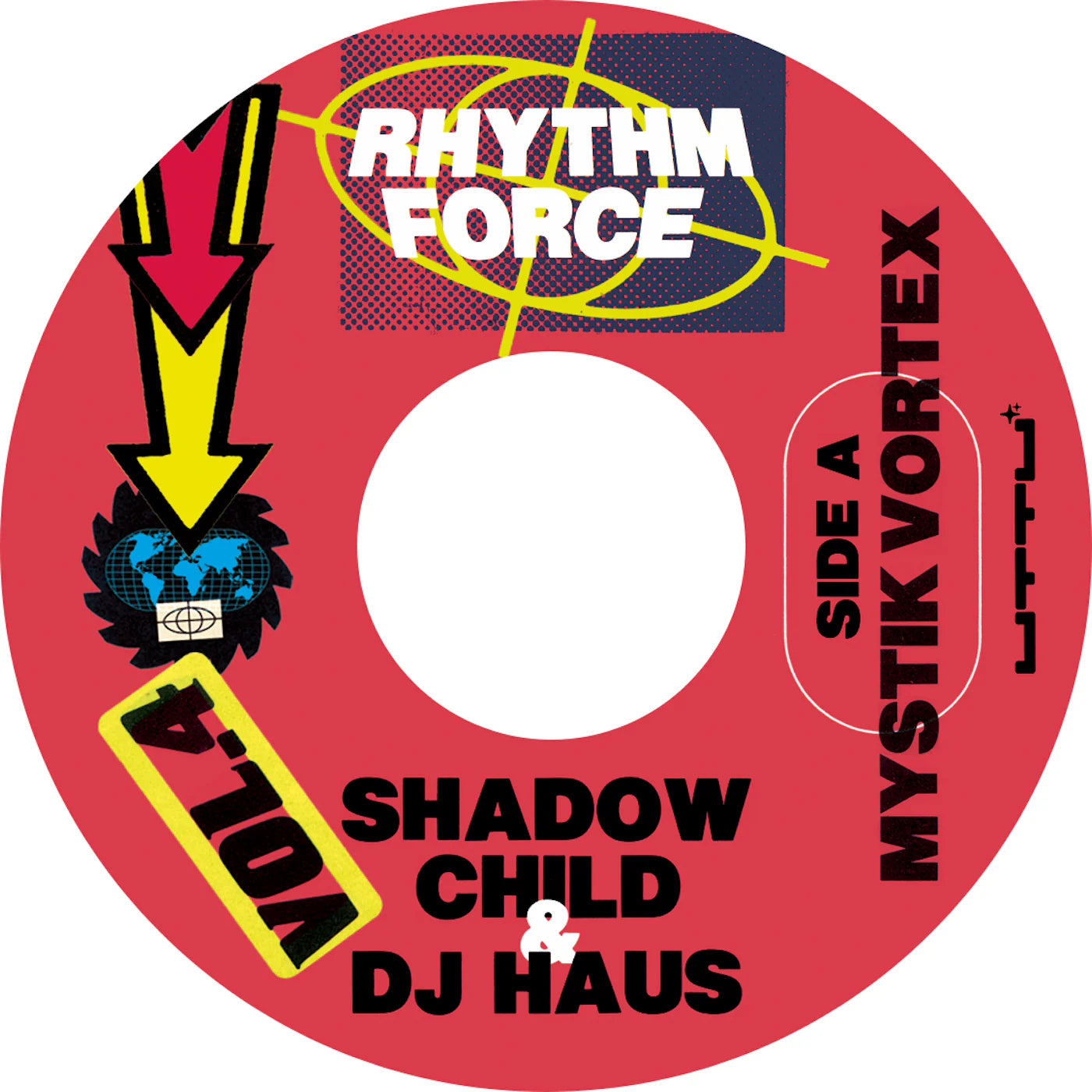 Shadow Child & DJ Haus - Rhythm Force Vol. 4 (7") (New Vinyl)
