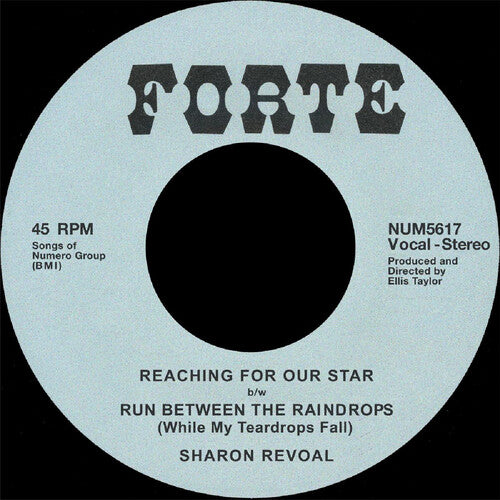 Sharon Revoal - Reaching For Our Star/Run Between The Raindrops (7") (Black Vinyl) (New Vinyl)