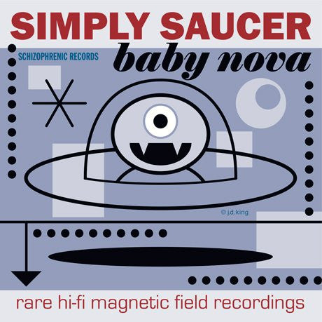 Simply Saucer - Baby Nova (Mixed Colour Marble) (New Vinyl)