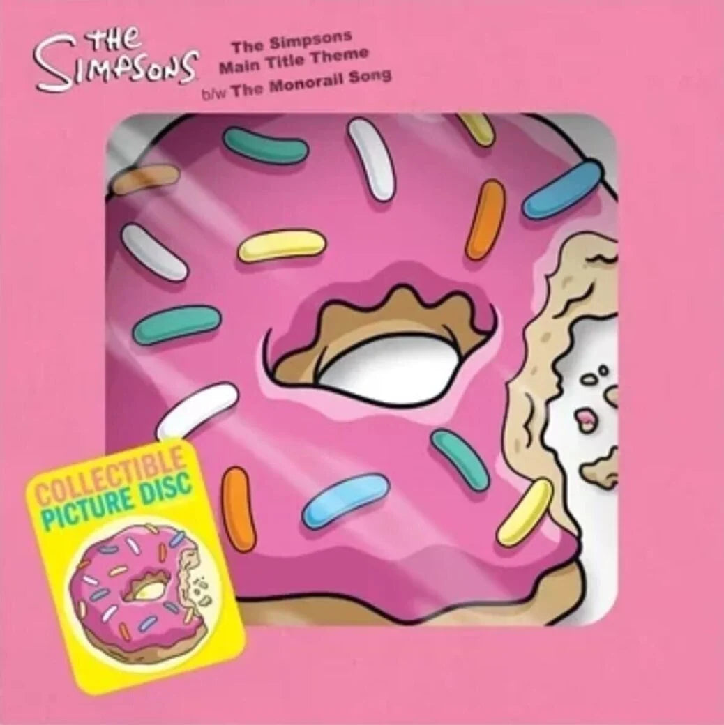 Simpsons - The Simpsons Main Title Theme / The Monorail Song (Picture Disc/10") (New Vinyl)