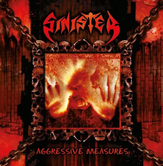 Sinister - Aggressive Measures (Orange/Black/Red Splatter Vinyl) (New Vinyl)