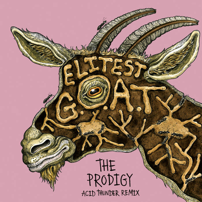 Sleaford Mods & Prodigy - Elitest G.O.A.T. Ft. Aldous Harding 7" (Gold Vinyl) (New )