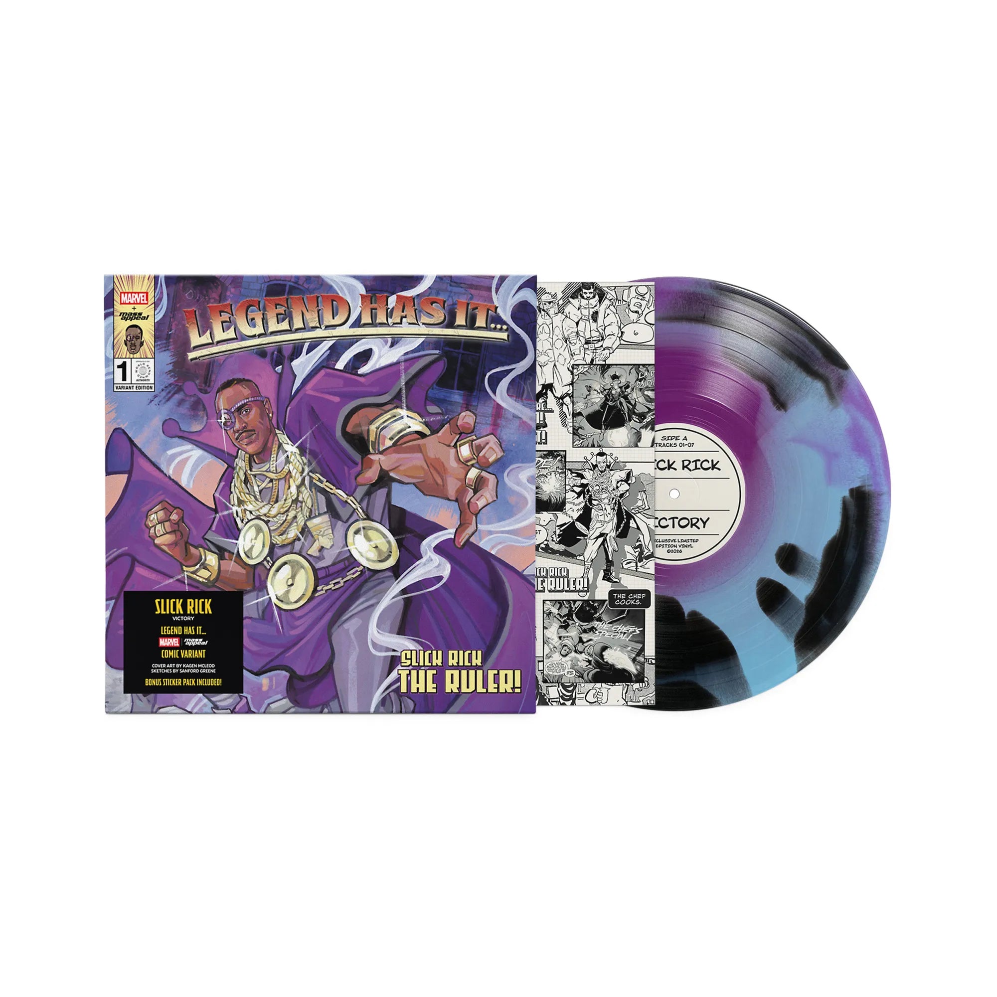 Slick Rick - Victory (Marvel Legend Has It Series Marble Vinyl) (New Vinyl)