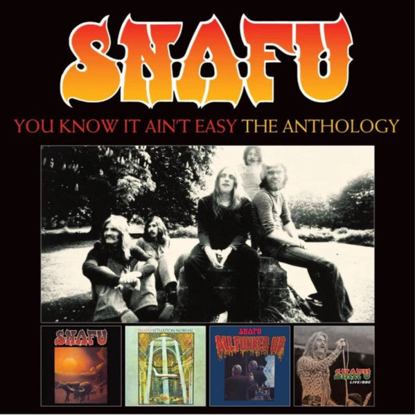 Snafu - You Know It Ain't Easy: The Anthology (4CD) (New CD)