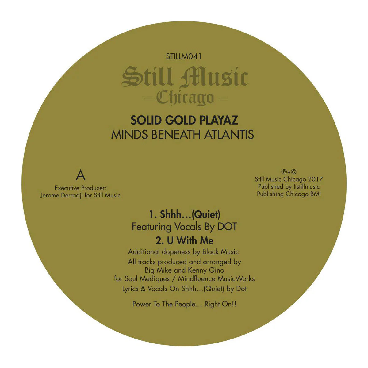 Solid Gold Playaz - Mind Beneath Atlantis (12") (New Vinyl)
