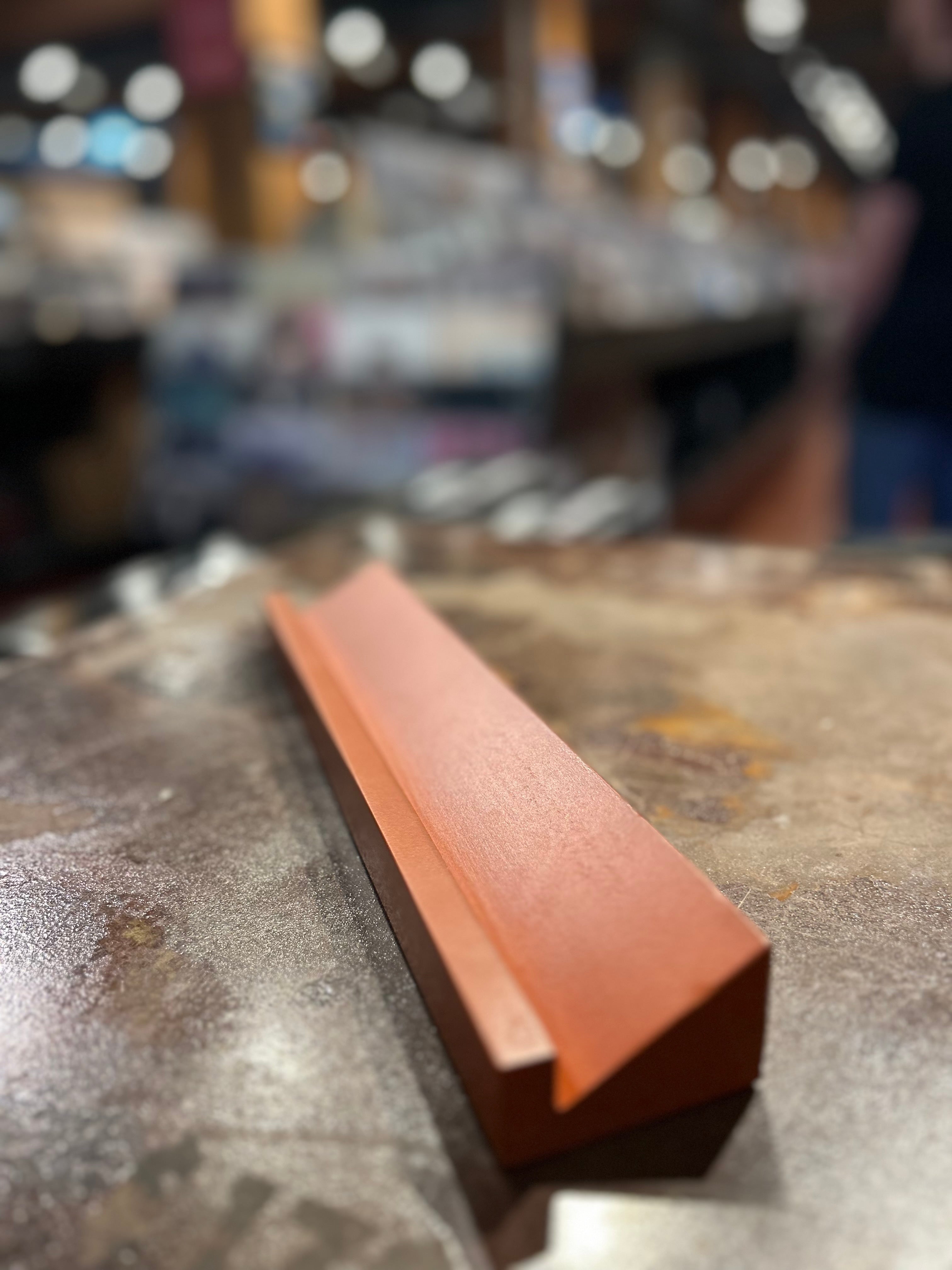 Solid Wood Wall Mounted Vinyl Shelf