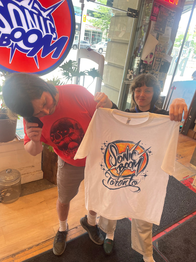 Sonic Boom - Air Brush Funnel Cake T-Shirt