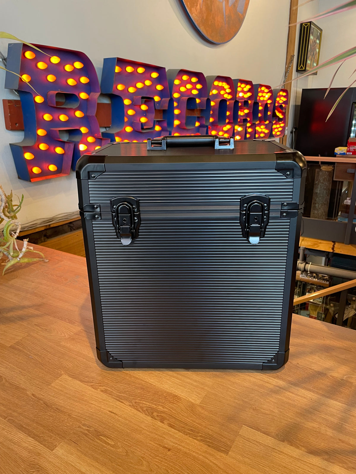 Sonic Boom - BLACK ALUMINUM 12" RECORD CASE - not eligible for FREE SHIPPING