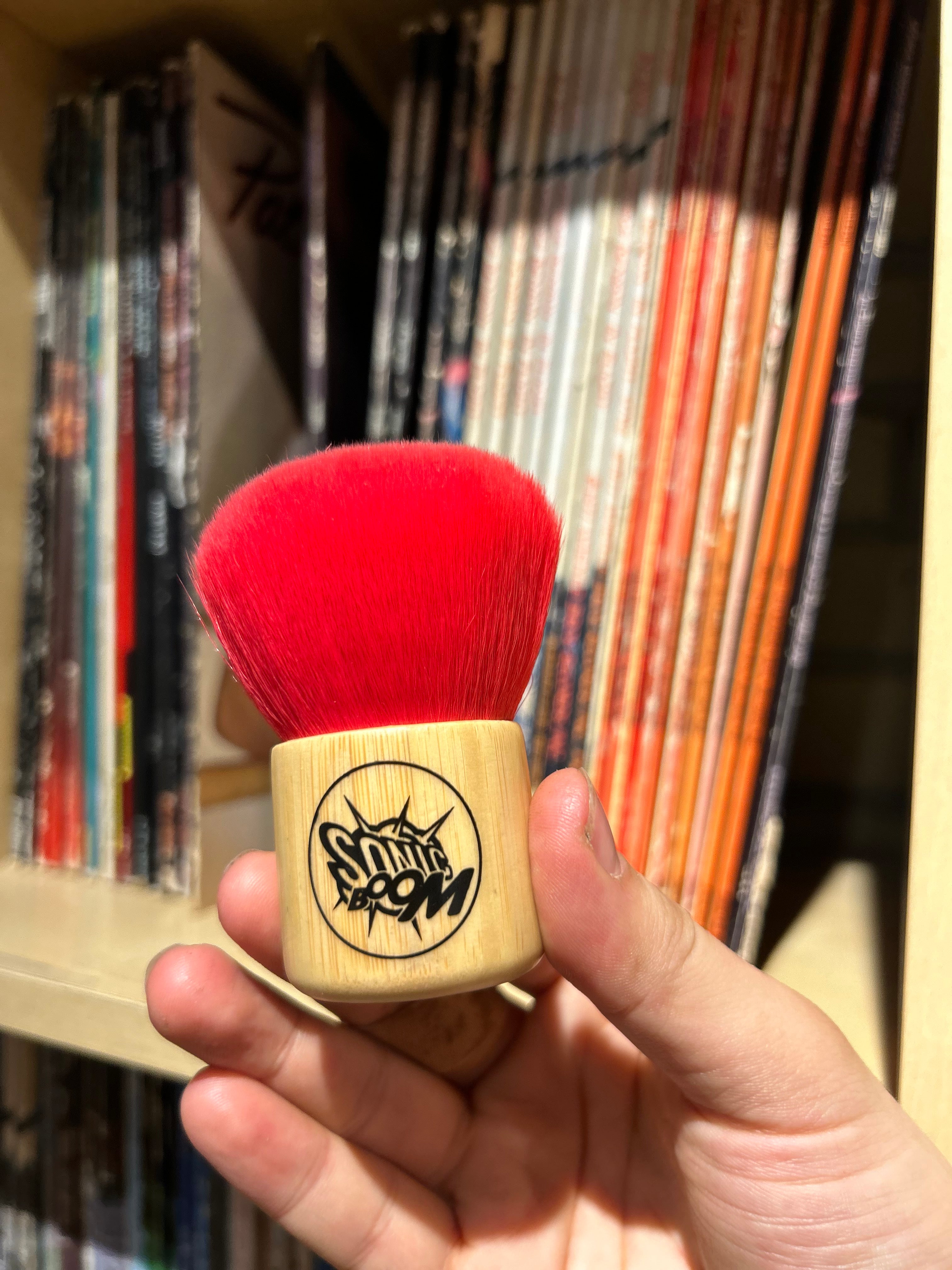 Sonic Boom - Soft Bristle Plush Vinyl Brush