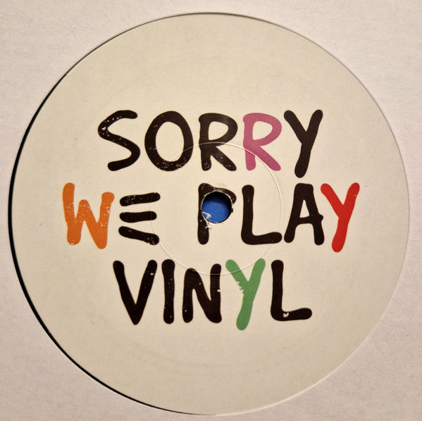 Sorry We Play Vinyl – Sorry We Play Vinyl 1 (12") (New Vinyl)