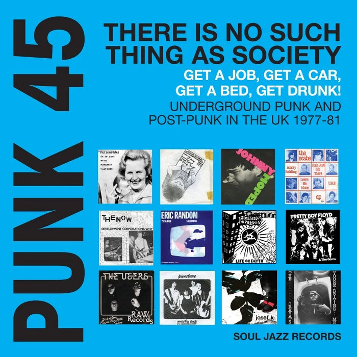Soul Jazz Records Presents - Punk 45: There Is No Such Thing As Society - Underground Punk / Post-Punk In The UK 1977-81 (New Vinyl)