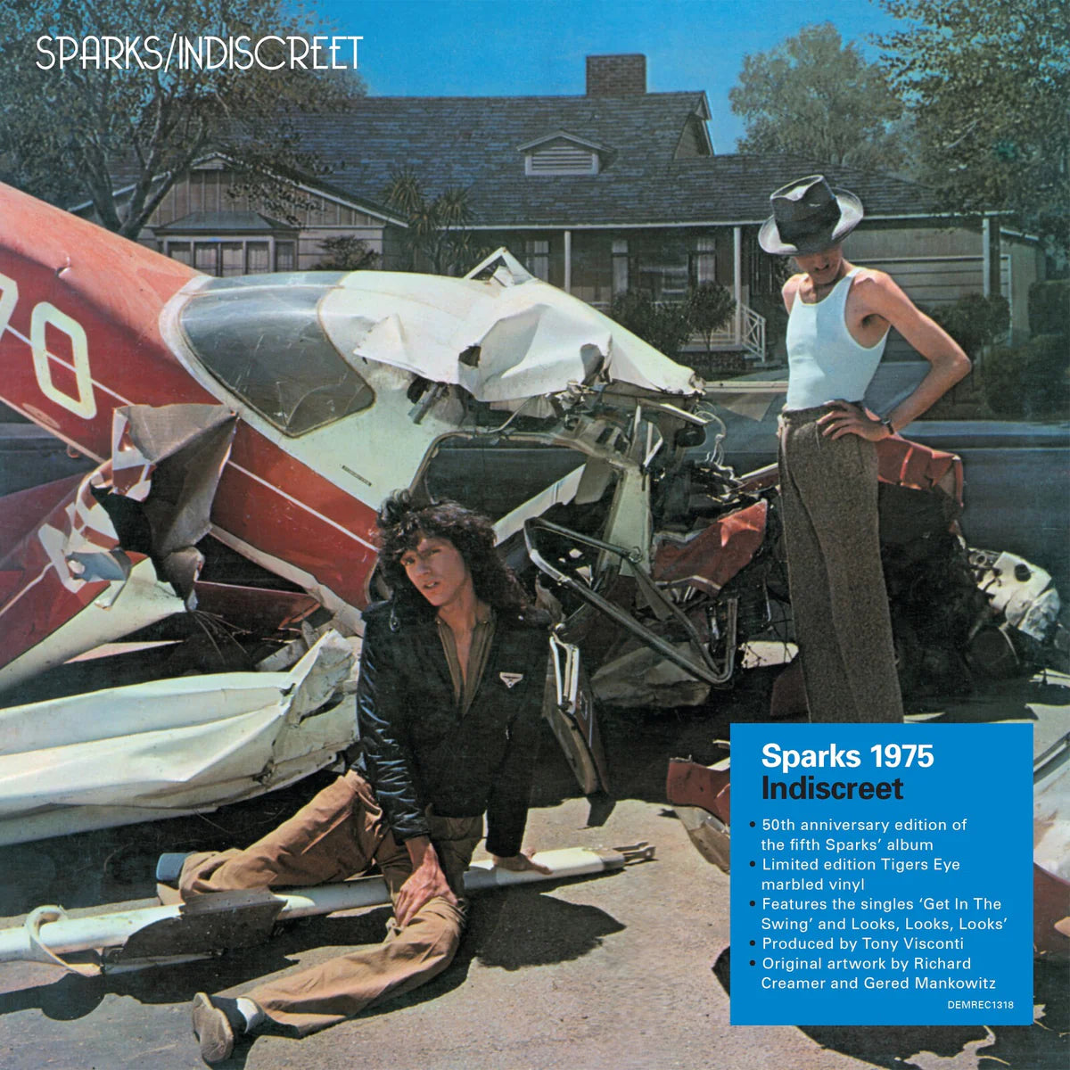 Sparks - Indiscreet (50th Ann./Tigers Eye Marble Colour) (New Vinyl)