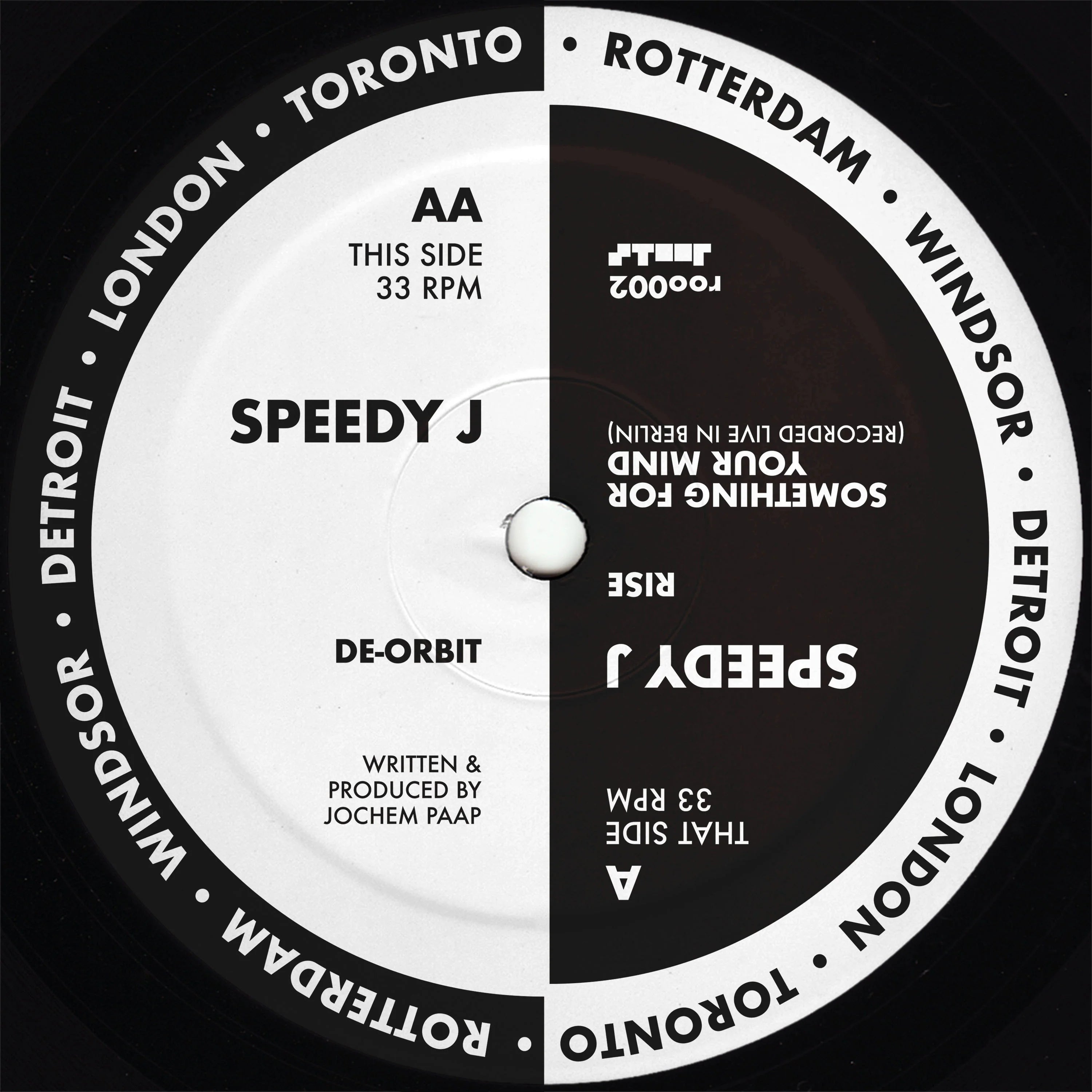 Speedy J - Rise EP (12") (New Vinyl)