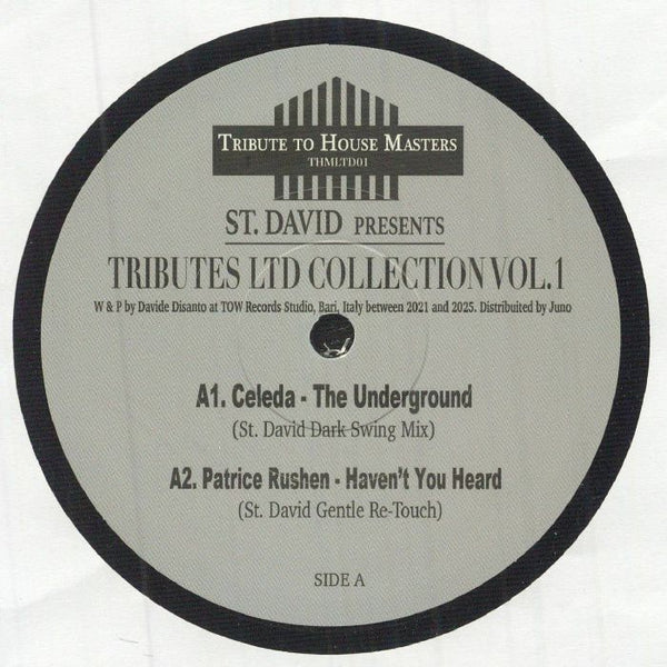 St. David – Tributes Ltd Collection Vol. 1 (New Vinyl)