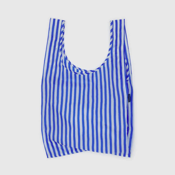 Standard Baggu Reusable Bag - Blue Painted Stripe