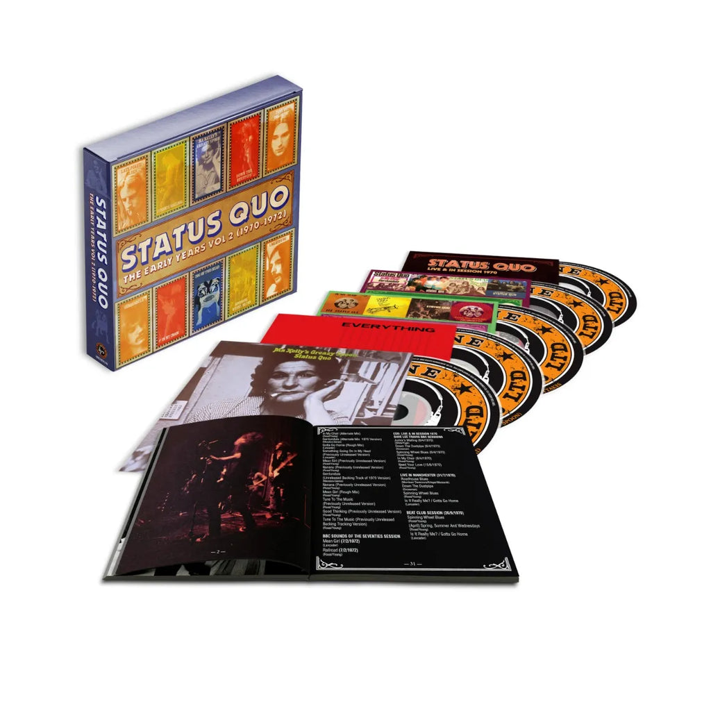 Status Quo - The Early Years Vol. 2 (1970-1972) (5CD) (New CD)