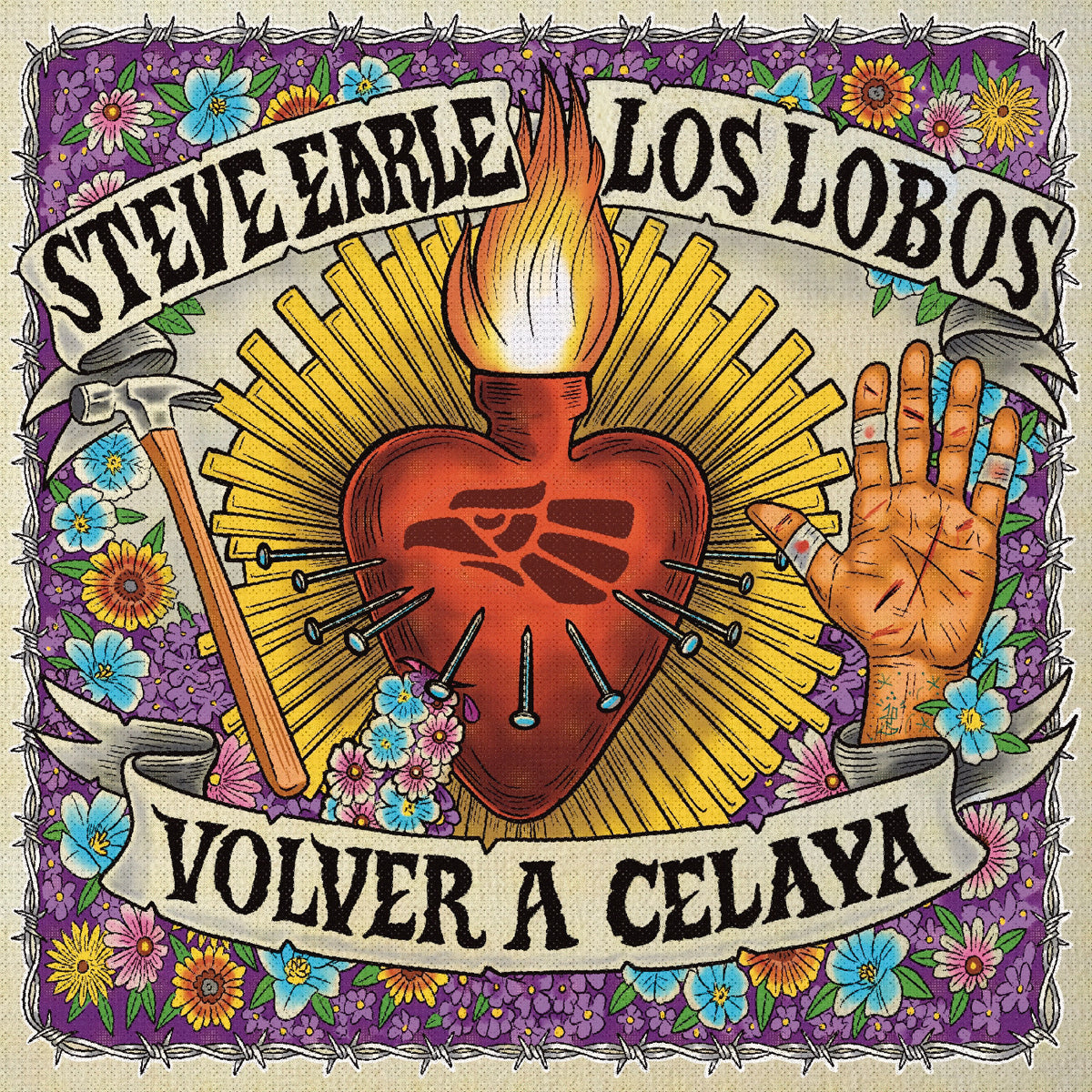 Steve Earle/Los Lobos - Volver A Celaya/City of Immigrants 7" (New Vinyl)