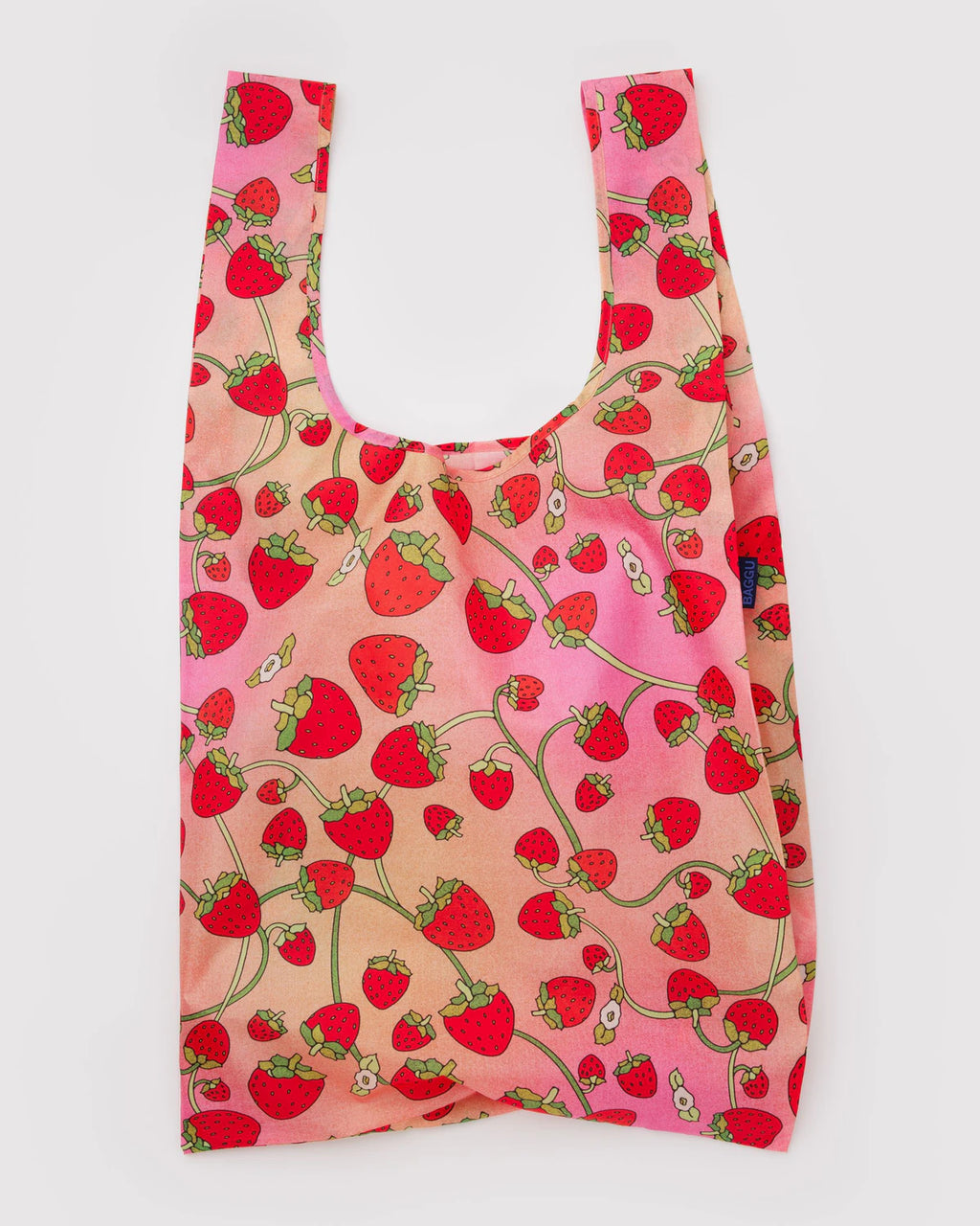 Strawberry Blossom - Big Baggu Reusable Bag