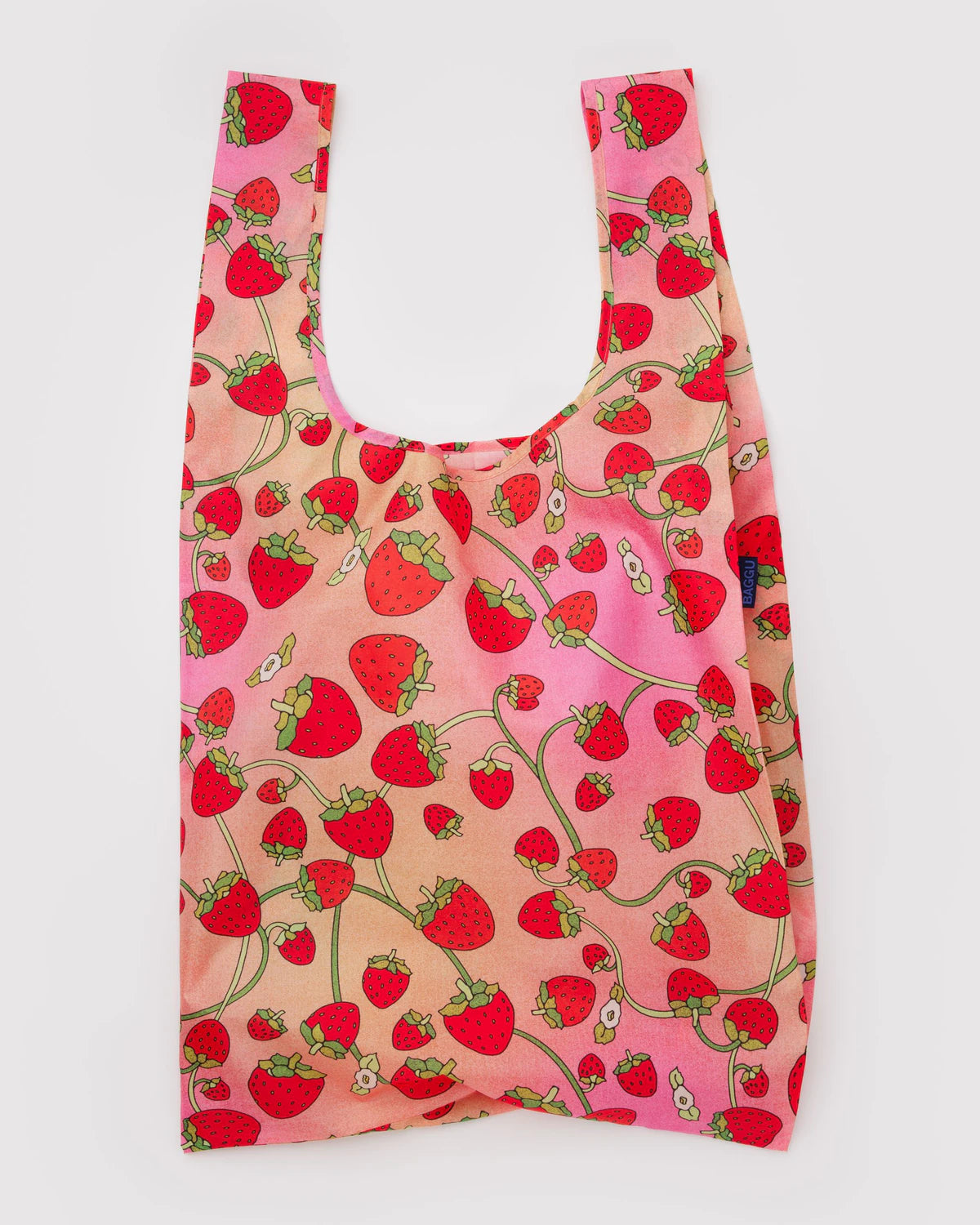 Strawberry Blossom - Big Baggu Reusable Bag