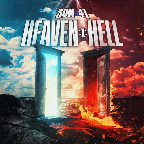 Sum 41 - Heaven :x: Hell (Red, Black w/ Blue Splatter)(New Vinyl)
