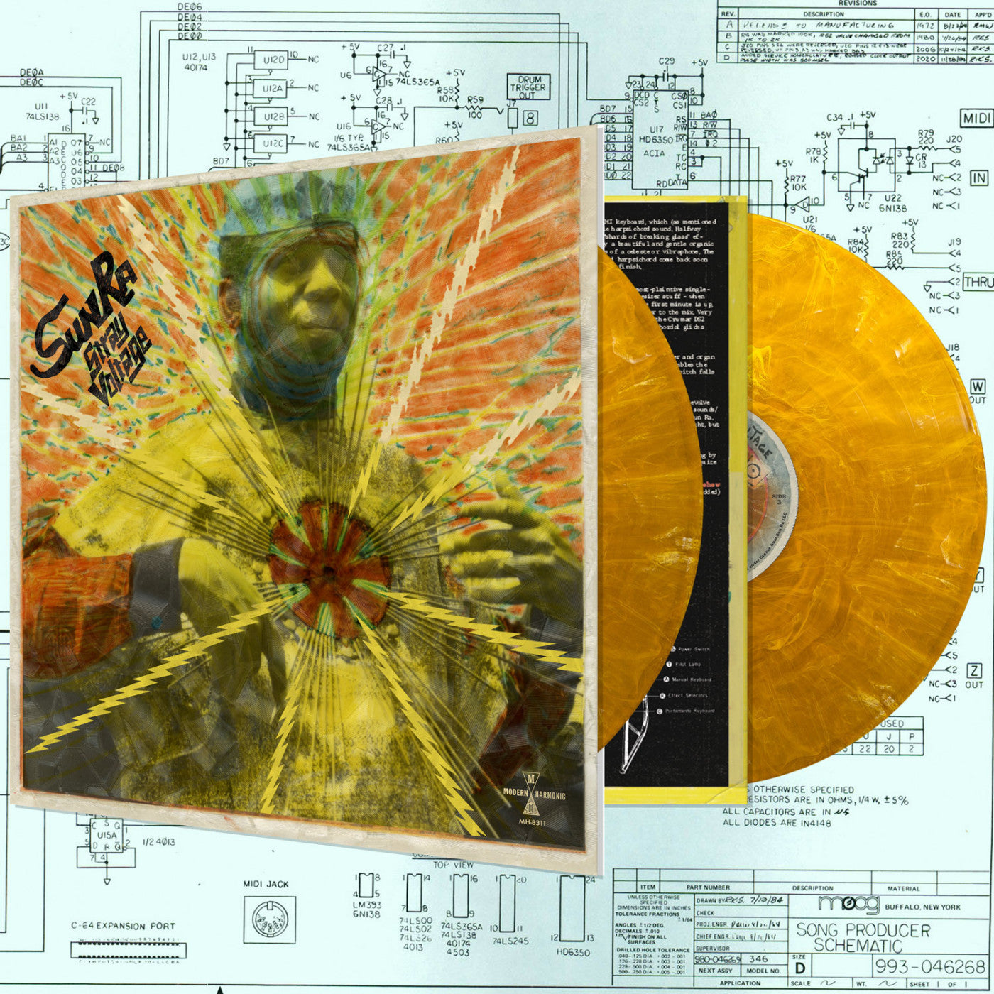 Sun Ra - Stray Voltage (2LP Frosted Orange Vinyl) (RSD 2025) (New Vinyl)