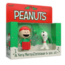 Super7 - Charlie Brown & Snoopy Caroling - ReAction Figure