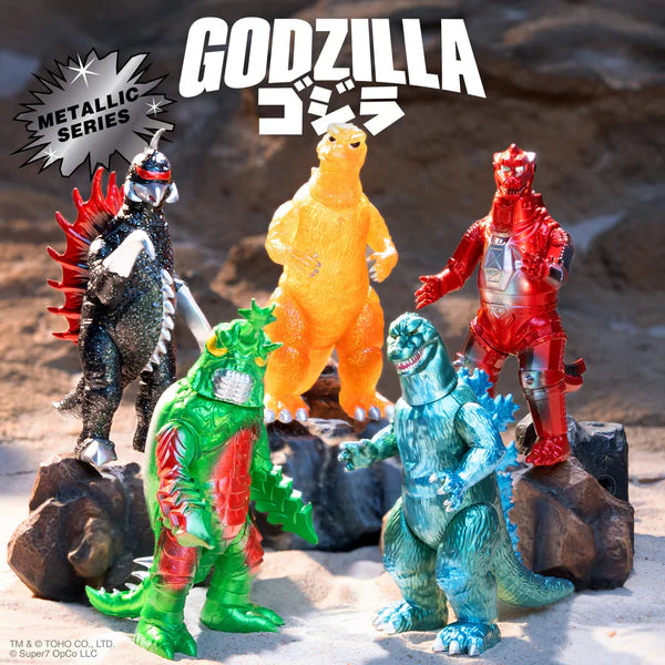 Super7 - Godzilla Kaiju Metalic Series Blind Box