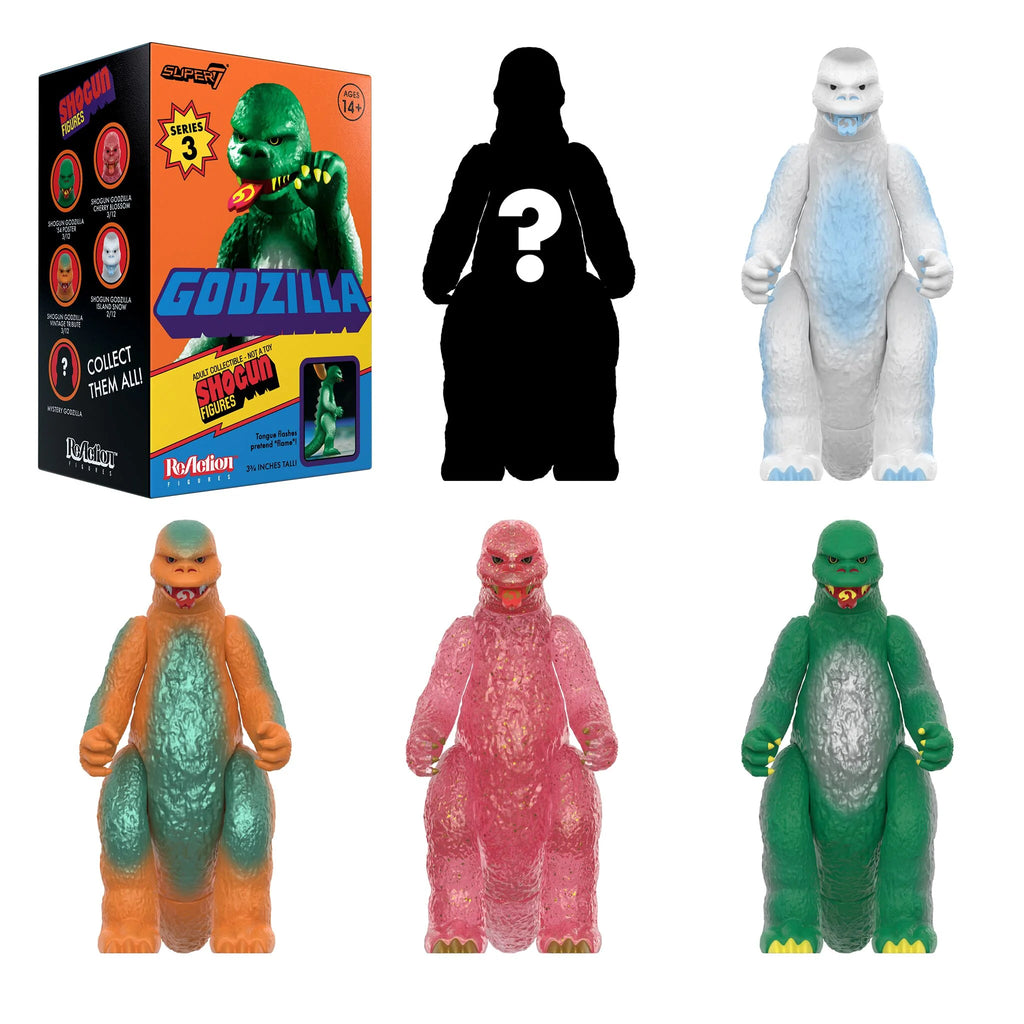 Super7 - Godzilla Series 3 Shogun Figurines Blind Box