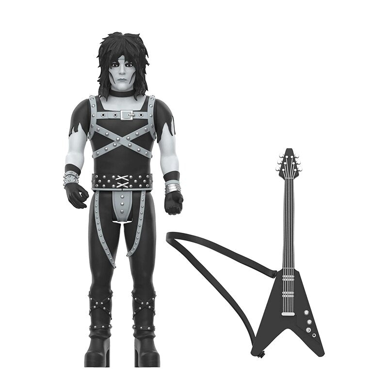Super7 - Mick Mars (MOTLEY CRUE) ReAction Figure (B&W)