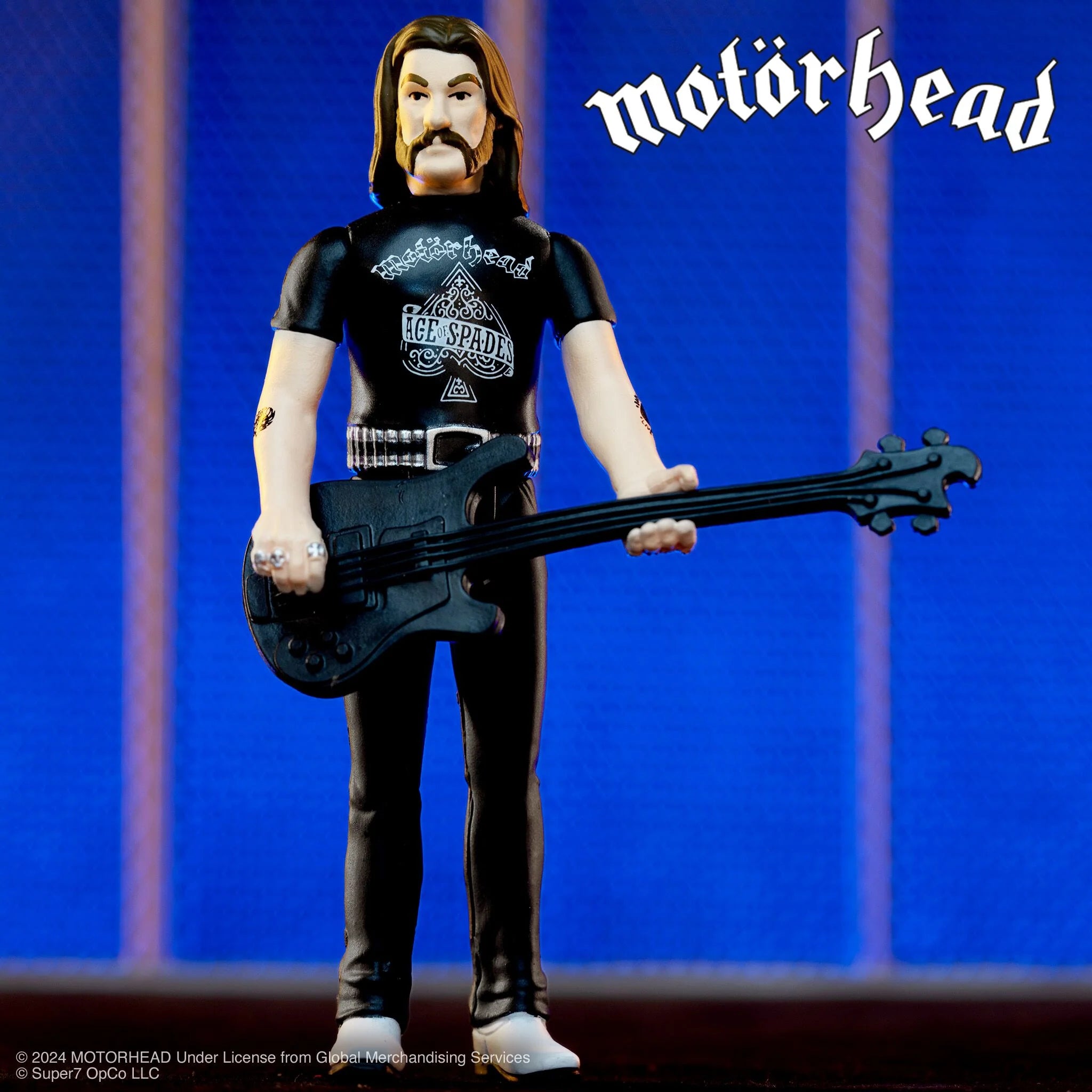 Super7 - Motörhead ReAction - Figures Lemmy (Ace Of Spades)