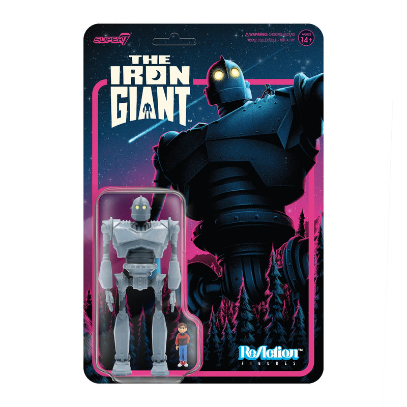 Super7 - The Iron Giant ReAction Figure (With Hogarth Hughes)