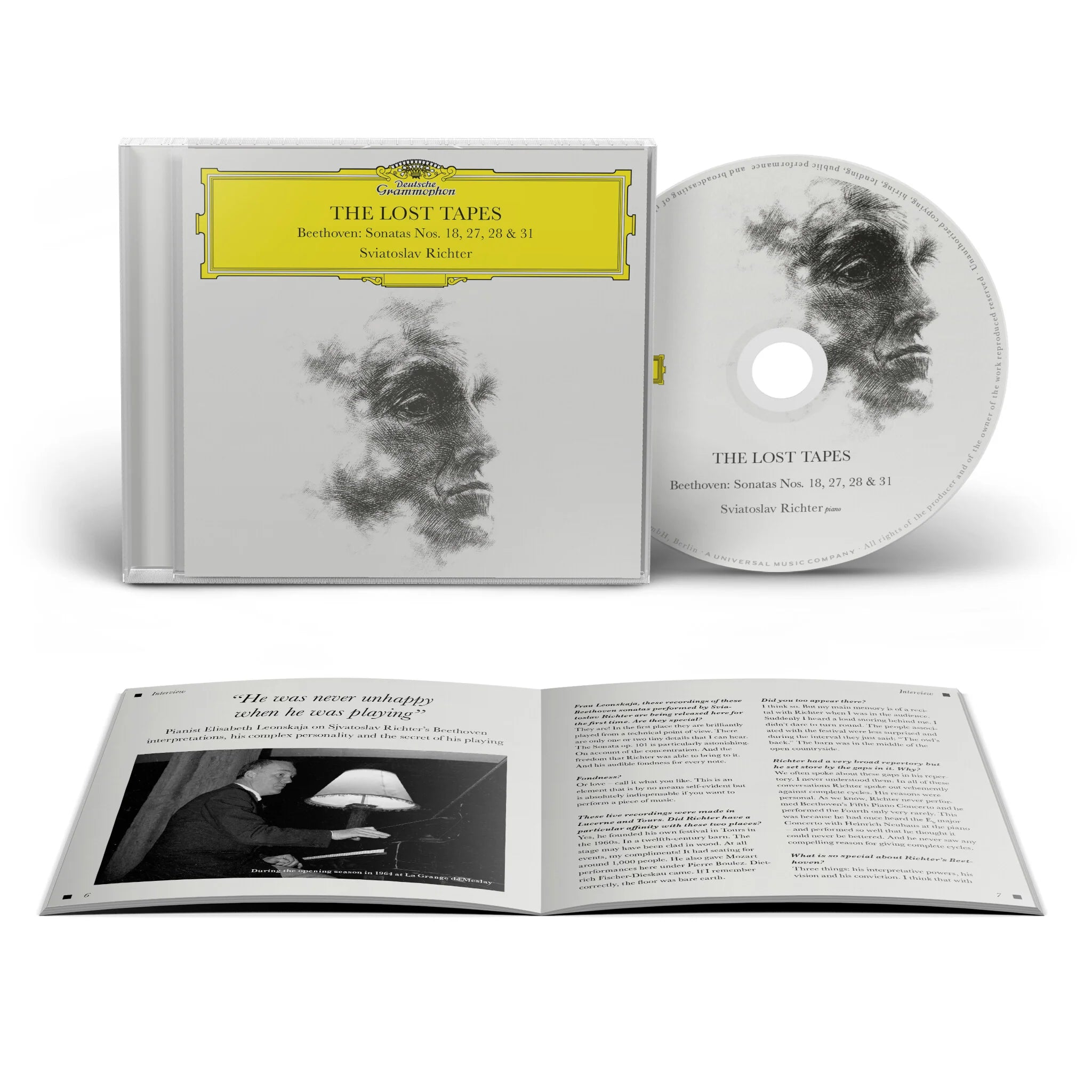 Sviatoslav Richter - Beethoven: Sonatas Nos. 18, 27, 28 & 31 (New CD)