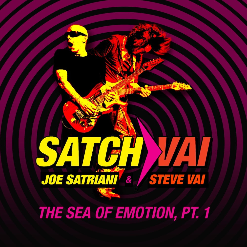 Joe Satriani/Steve Vai - The Sea Of Emotion (Black Vinyl) (New Vinyl)