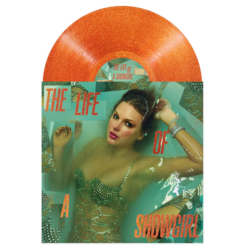 Taylor Swift - Life Of A Showgirl (Sweat And Vanilla Perfume Portofino Orange Glitter Vinyl) (New Vinyl)