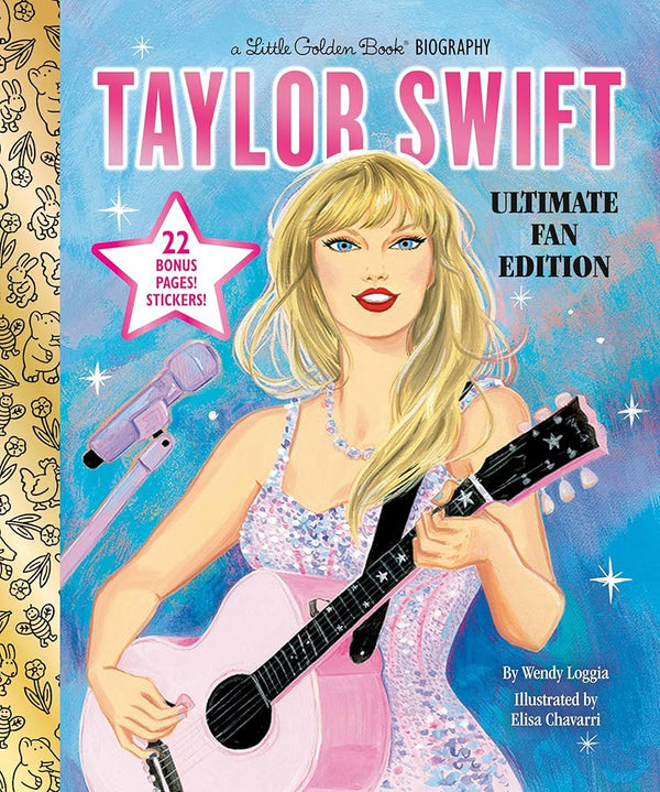Taylor Swift Ultimate Fan Edition Little Golden Book Biography (New Book)