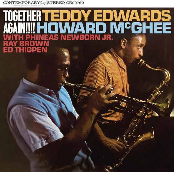 Teddy Edwards & Howard McGhee - Together Again!!!! (New Vinyl)