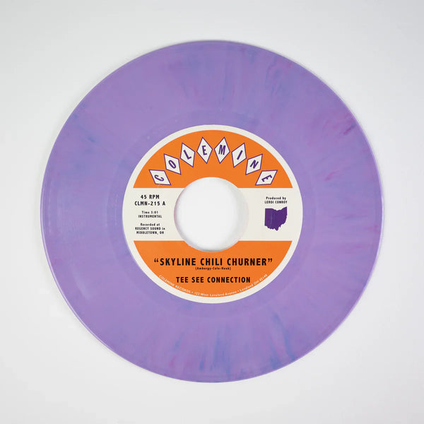 Tee See Connection - Queen City / Skyline Chili Churner 7" (Purple Vinyl) (New Vinyl)