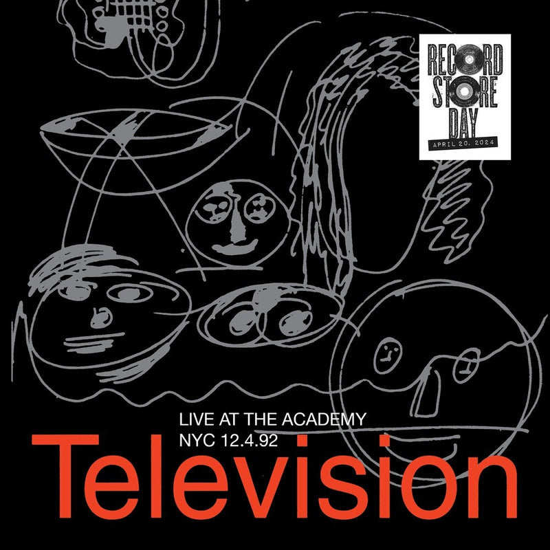 Television - Live At The Academy NYC 12.4.92 (2LP Colour Vinyl) (RSD 2024) (New Vinyl)