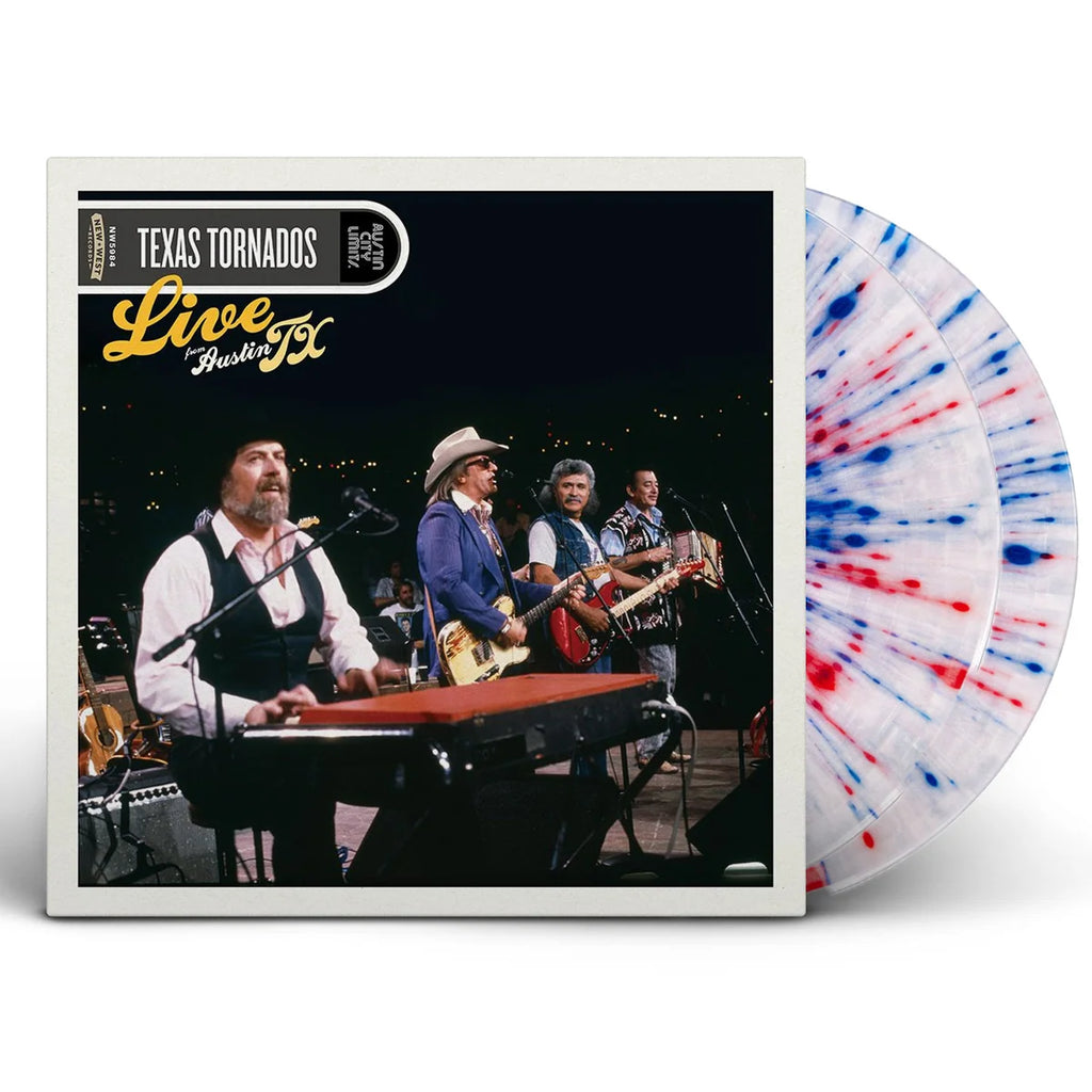 Texas Tornados - Live From Austin, TX (Indie Exclusive Red/White/Blue Splatter) (New Vinyl)