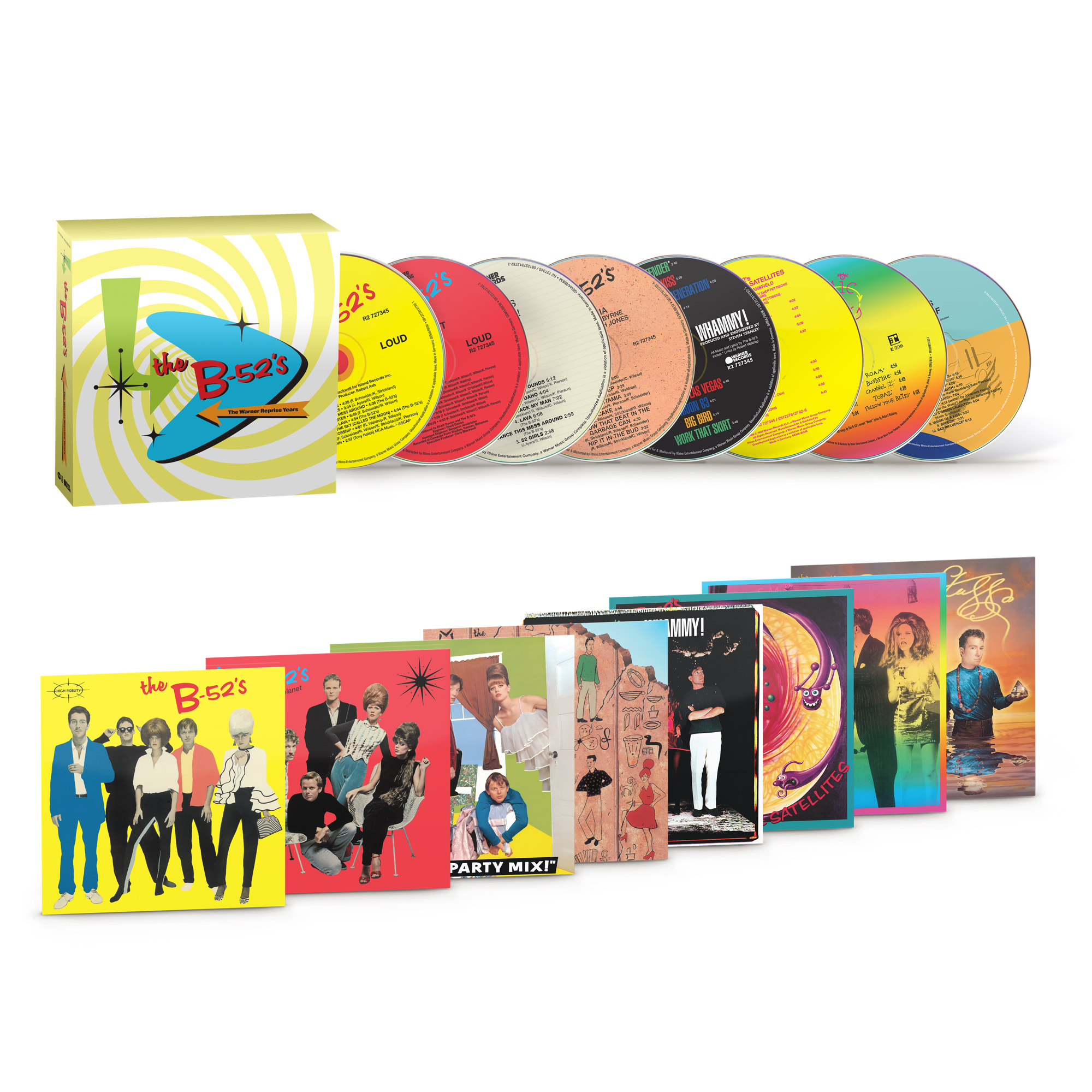 The B-52's - The Warner Reprise Years (8CD) (New CD)