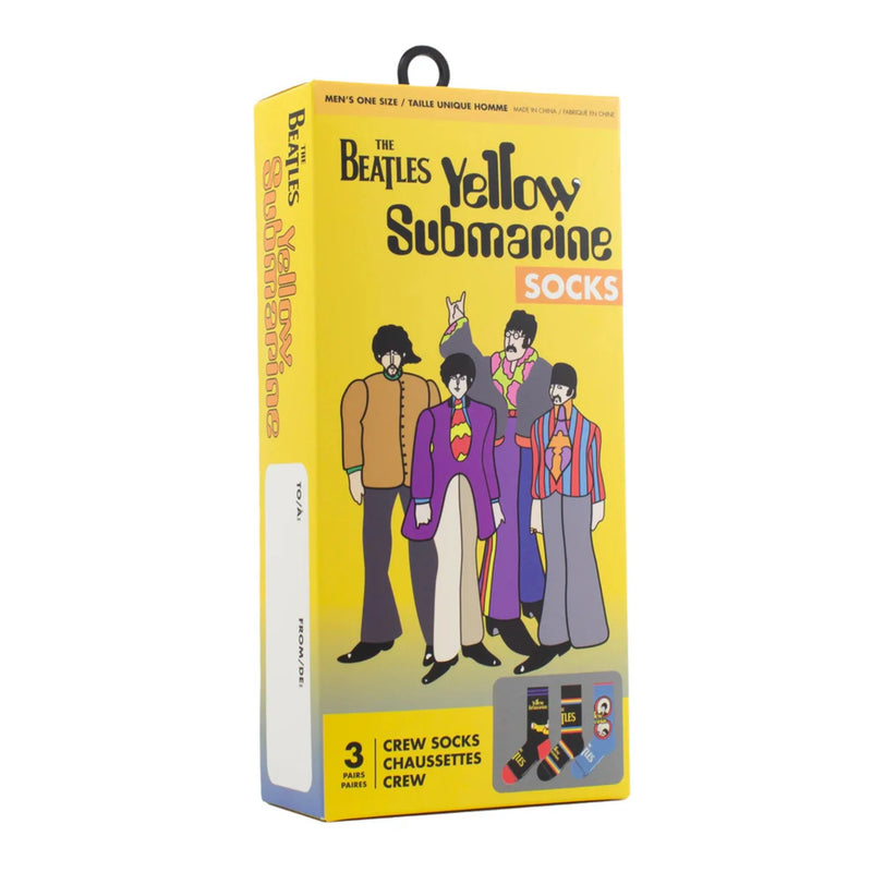 The Beatles Yellow Submarine 3-Pack Socks