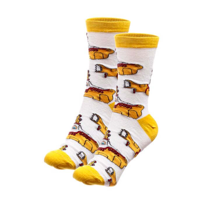 The Beatles Yellow Submarine Compressed Magic Socks