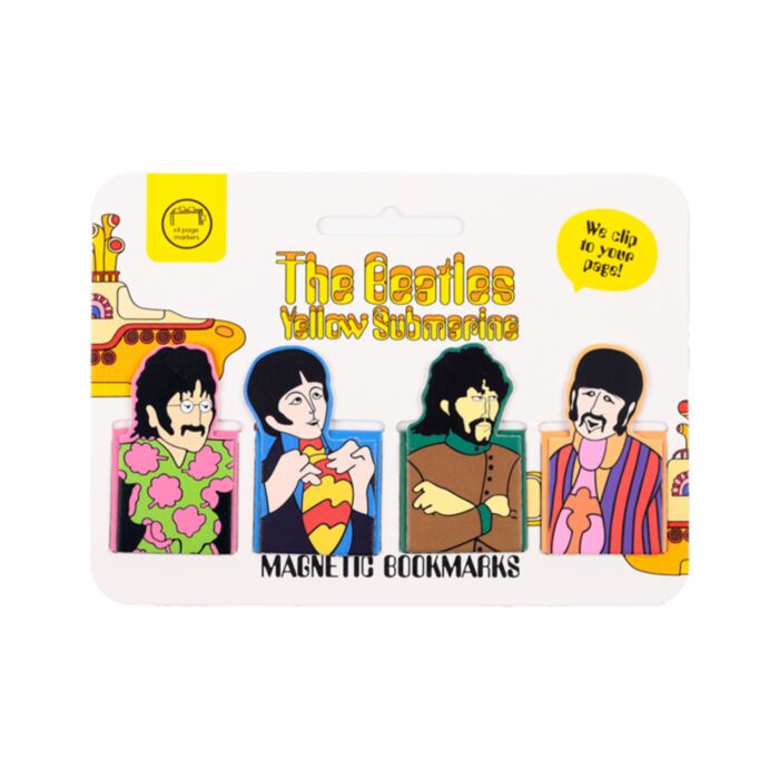 The Beatles Yellow Submarine Magnetic Bookmarks