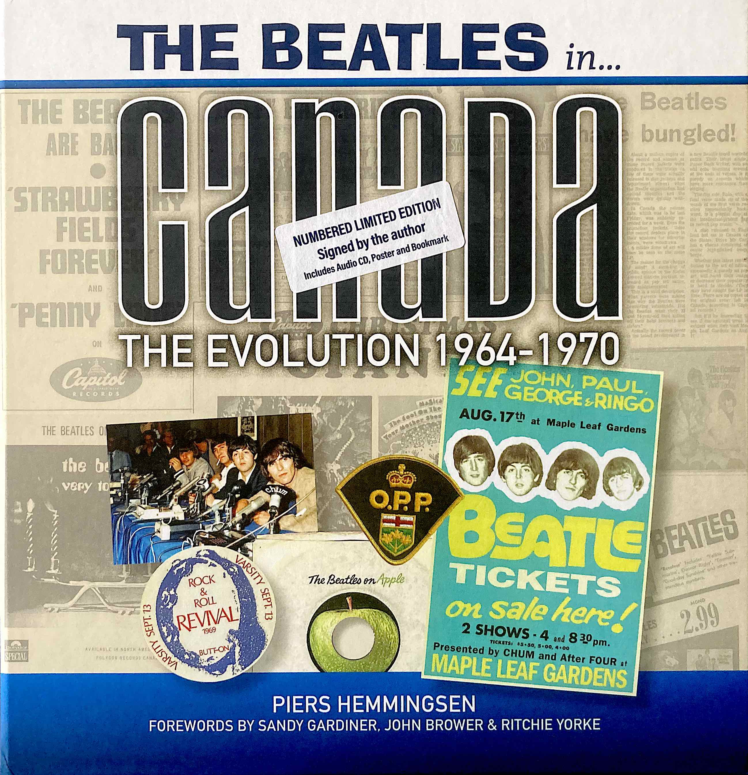 The Beatles in... Canada - The Evolution 1964-1970 (New Book)