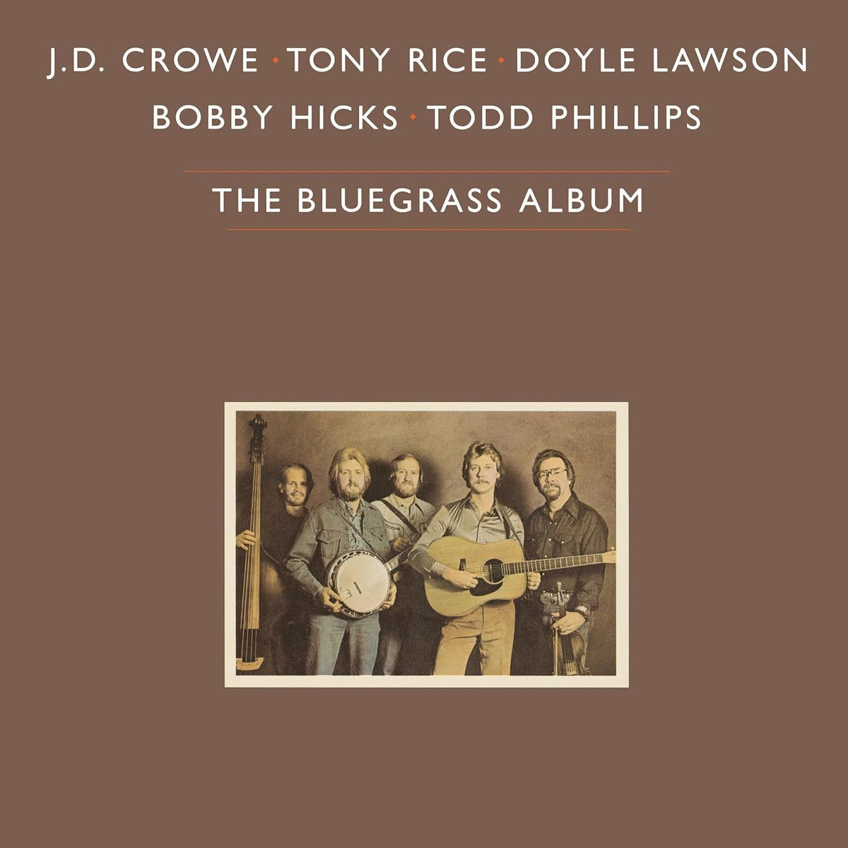 Crowe/Rice/Lawson/Hicks/Phillips - The Bluegrass Album (New Vinyl)